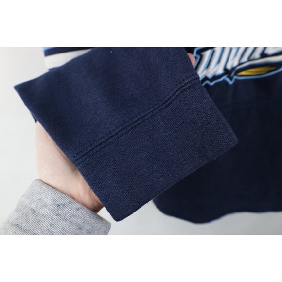 Vtg Y2K Mens Medium Minor League Toledo Walleye Hockey Jersey Hoodie Sweatshirt - Picture 7 of 16